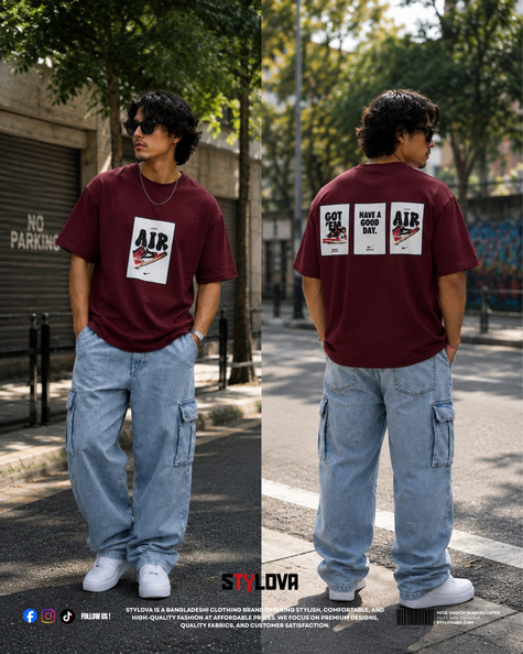 Drop Shoulder T Shirt | SF-20